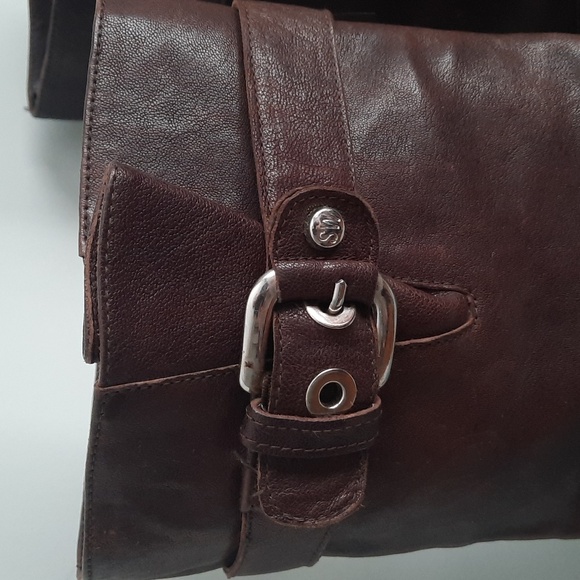 Stuart Weitzman Leather Buckle Boots SZ 8 - Picture 2 of 9